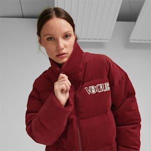 Cheap Jmksport Jordan Outlet x VOGUE Women's Puffer Jacket, Intense Red